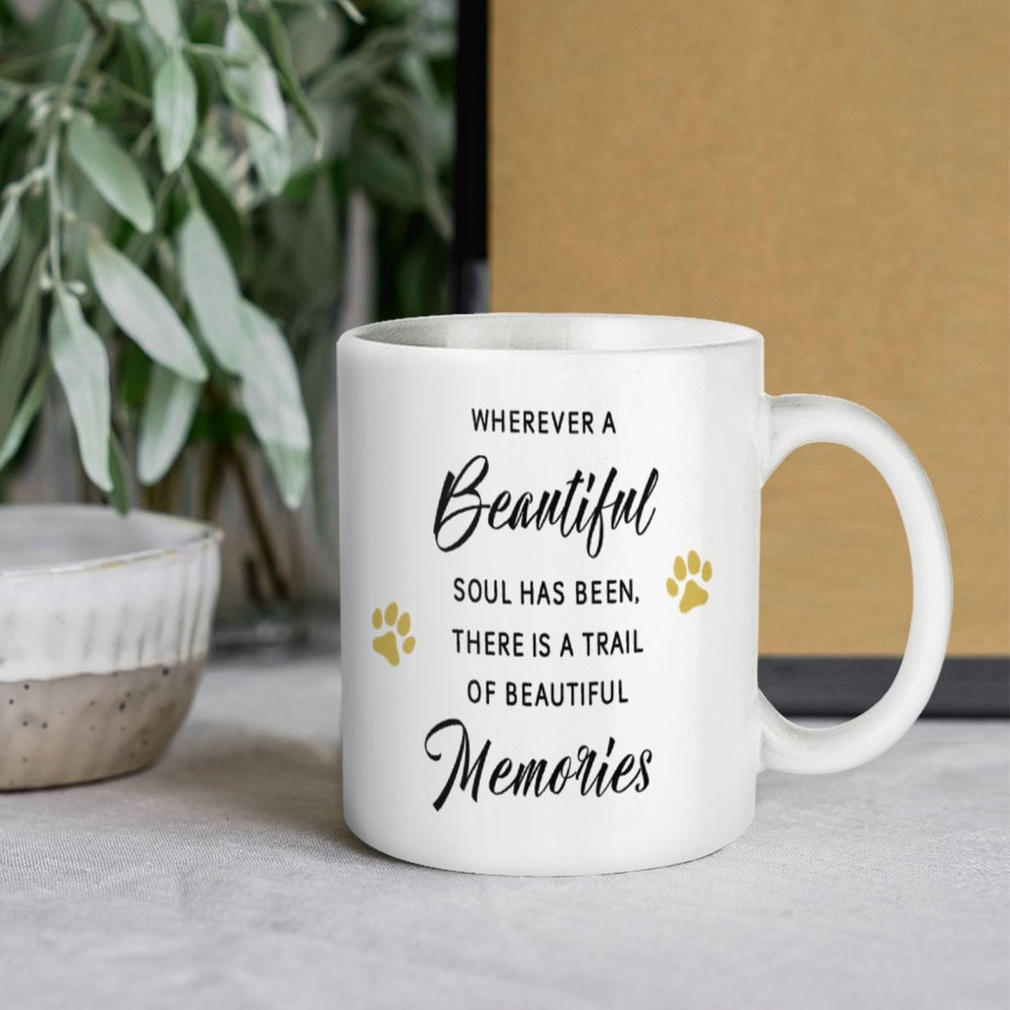 Custom Pet Face Furever Loved Mug-WEPRINTME-3