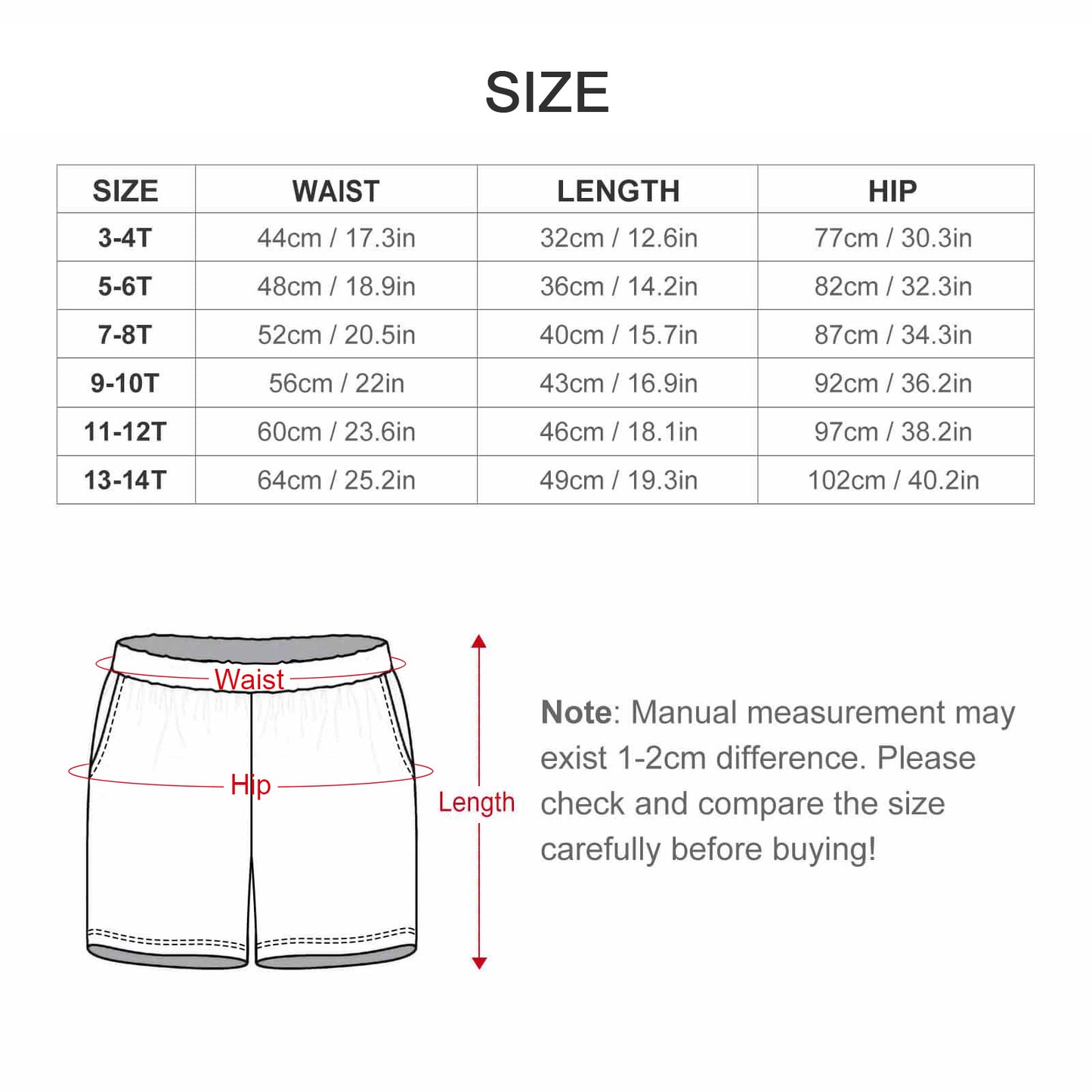 Custom Pet Face Kids Short Set Matching Pet Shirts-WEPRINTME-Shorts