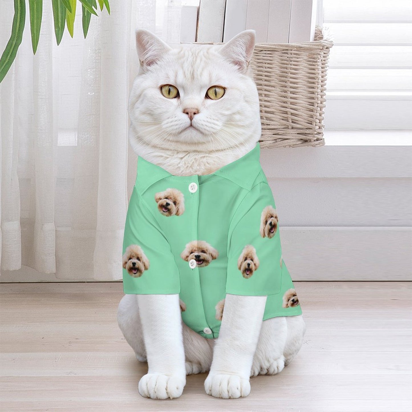Custom Pet Face Kids Shorts Matching Pet Shirts-WEPRINTME-10