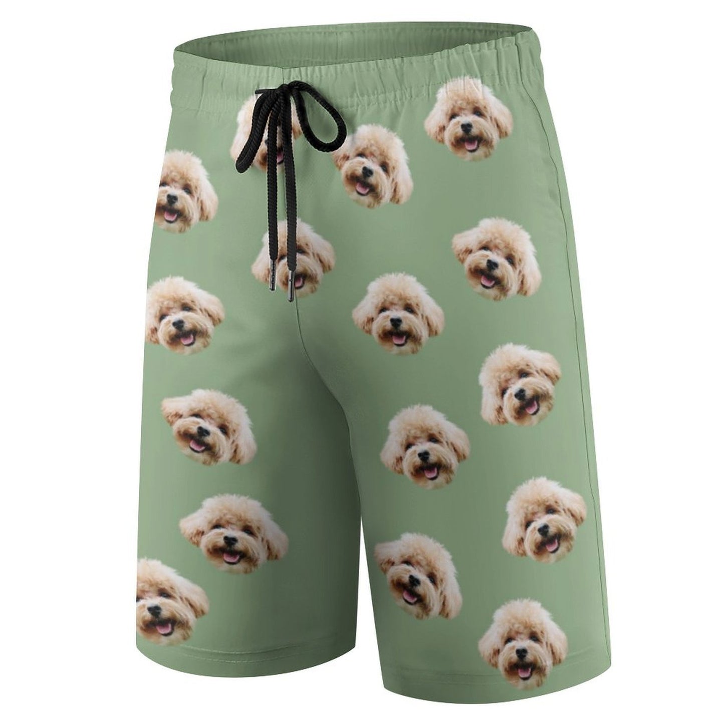 Custom Pet Face Kids Shorts Matching Pet Shirts-WEPRINTME-7