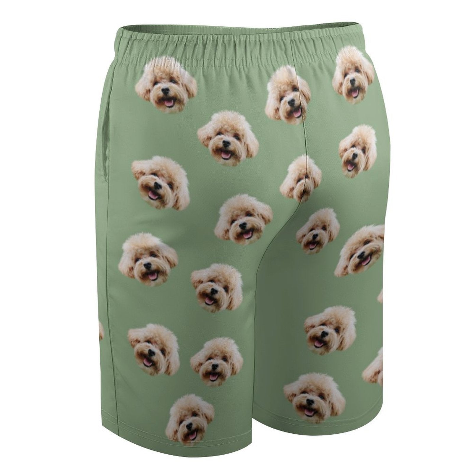 Custom Pet Face Kids Shorts Matching Pet Shirts-WEPRINTME-8