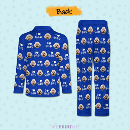 Custom Pet Face Love Parents Pajamas-WEPRINTME-4