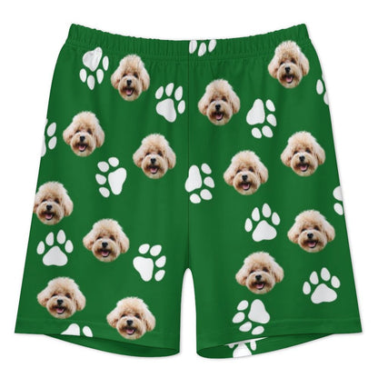 Custom Pet Face Paws Kids Short Pajama Set-WEPRINTME-6