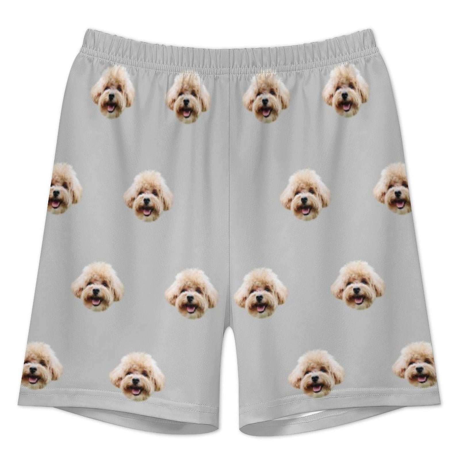 Custom Pet Face Pet and Paws Kids Short Pajama Set-WEPRINTME-12