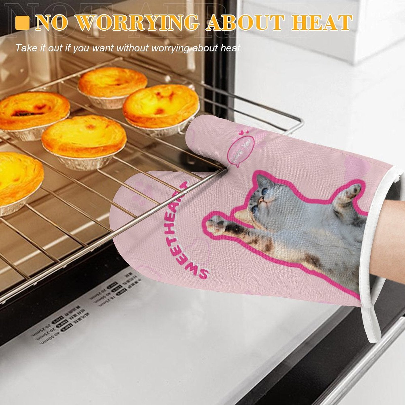 Custom Pet Face Sweetheart Mitts and Pot Holders Sets-WEPRINTME-2