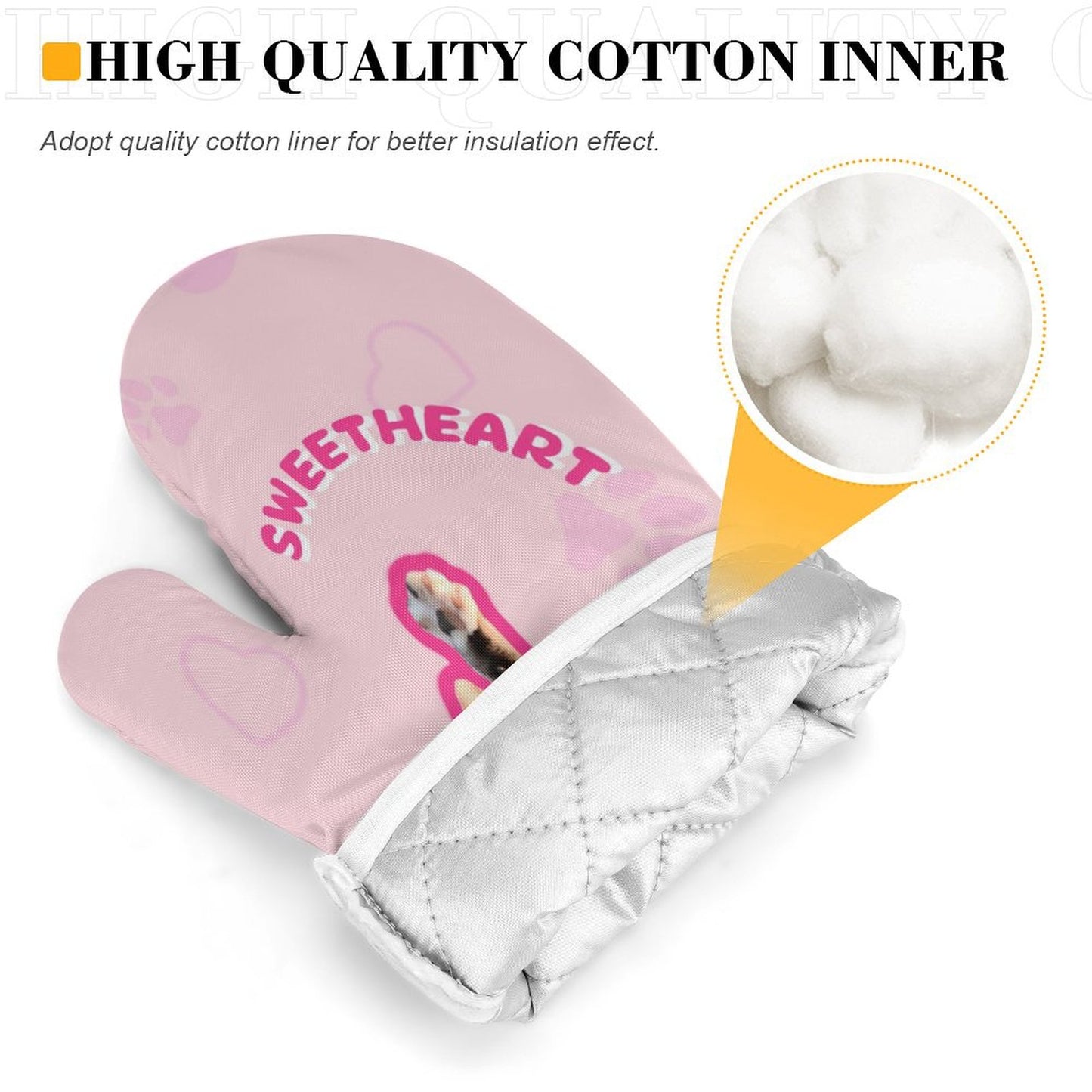 Custom Pet Face Sweetheart Mitts and Pot Holders Sets-WEPRINTME-7