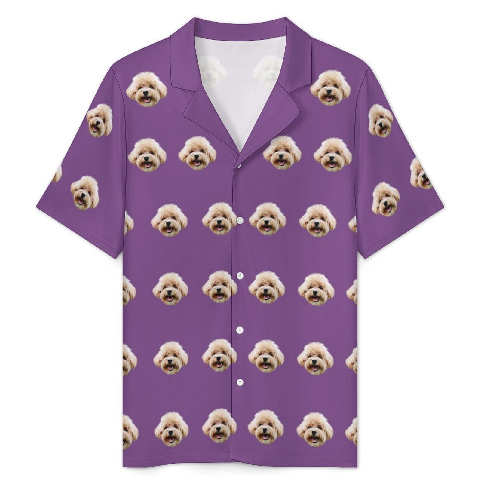 Custom Pet Face Women's Short Pajama Set-WEPRINTME-5