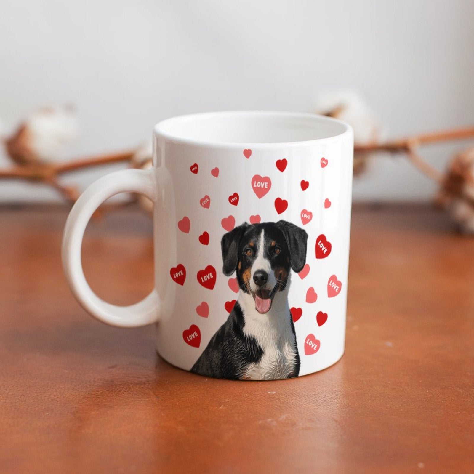 Custom Pet Heart Love Mug-WEPRINTME-2