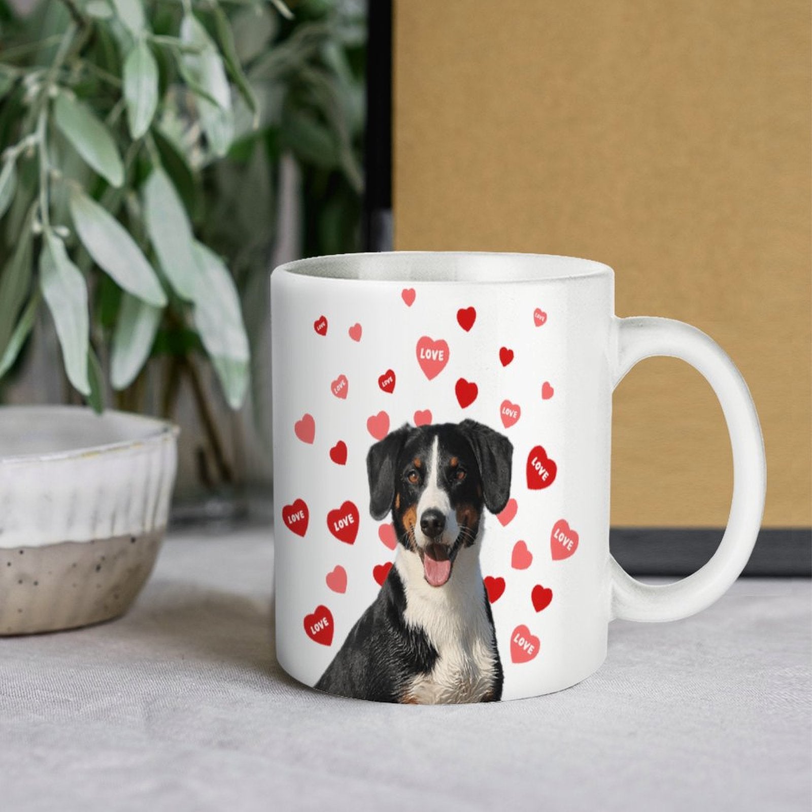 Custom Pet Heart Love Mug-WEPRINTME-3