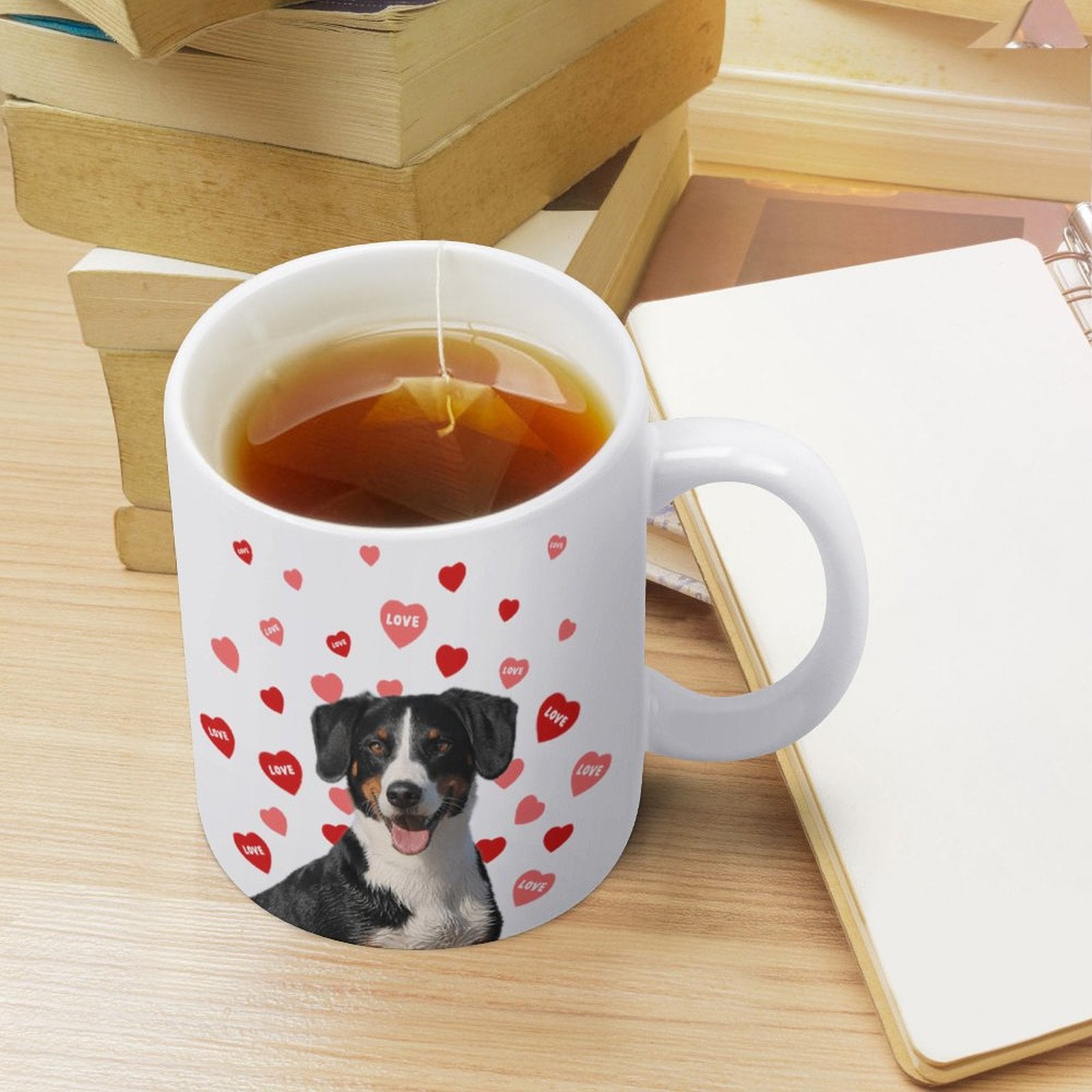 Custom Pet Heart Love Mug-WEPRINTME-4