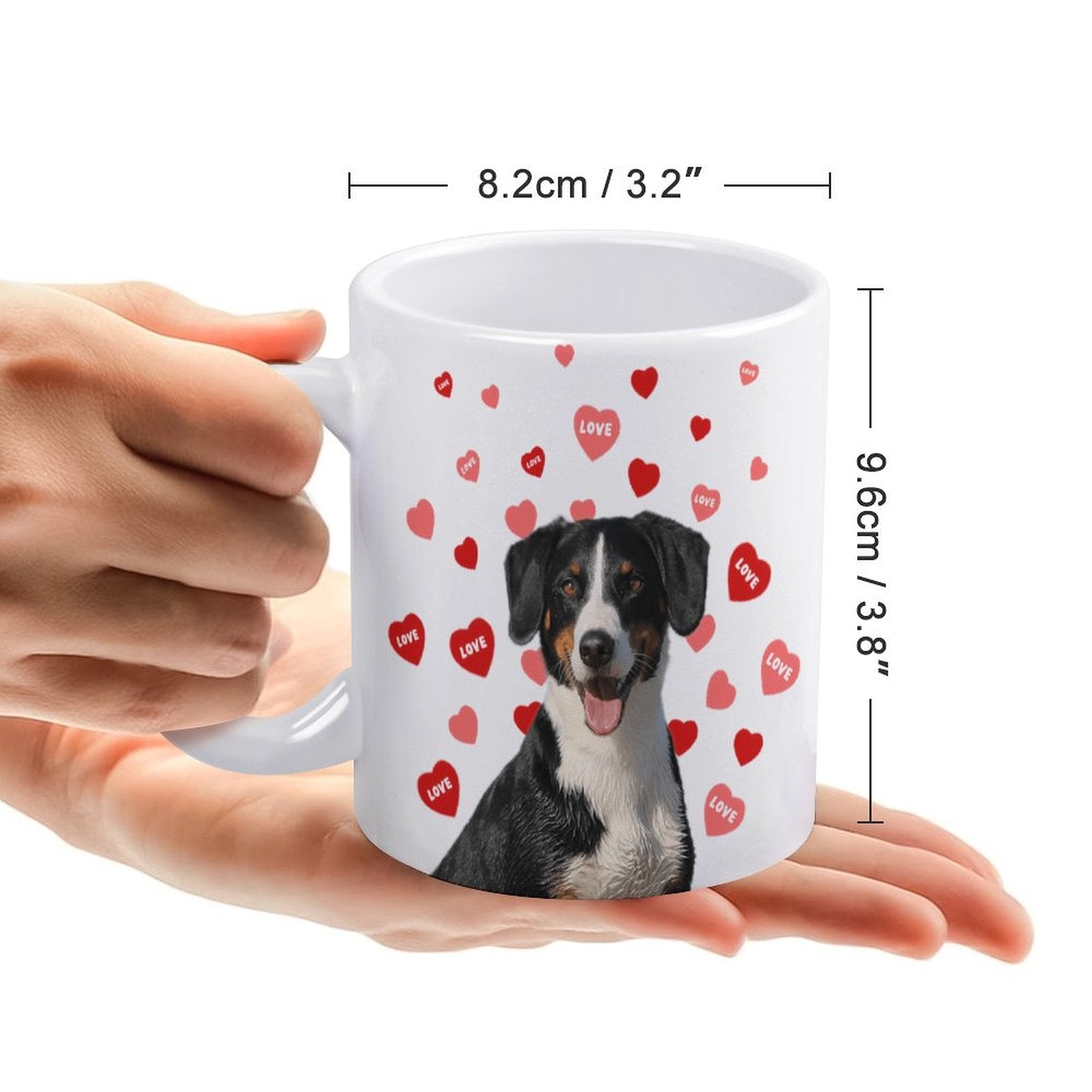 Custom Pet Heart Love Mug-WEPRINTME-6