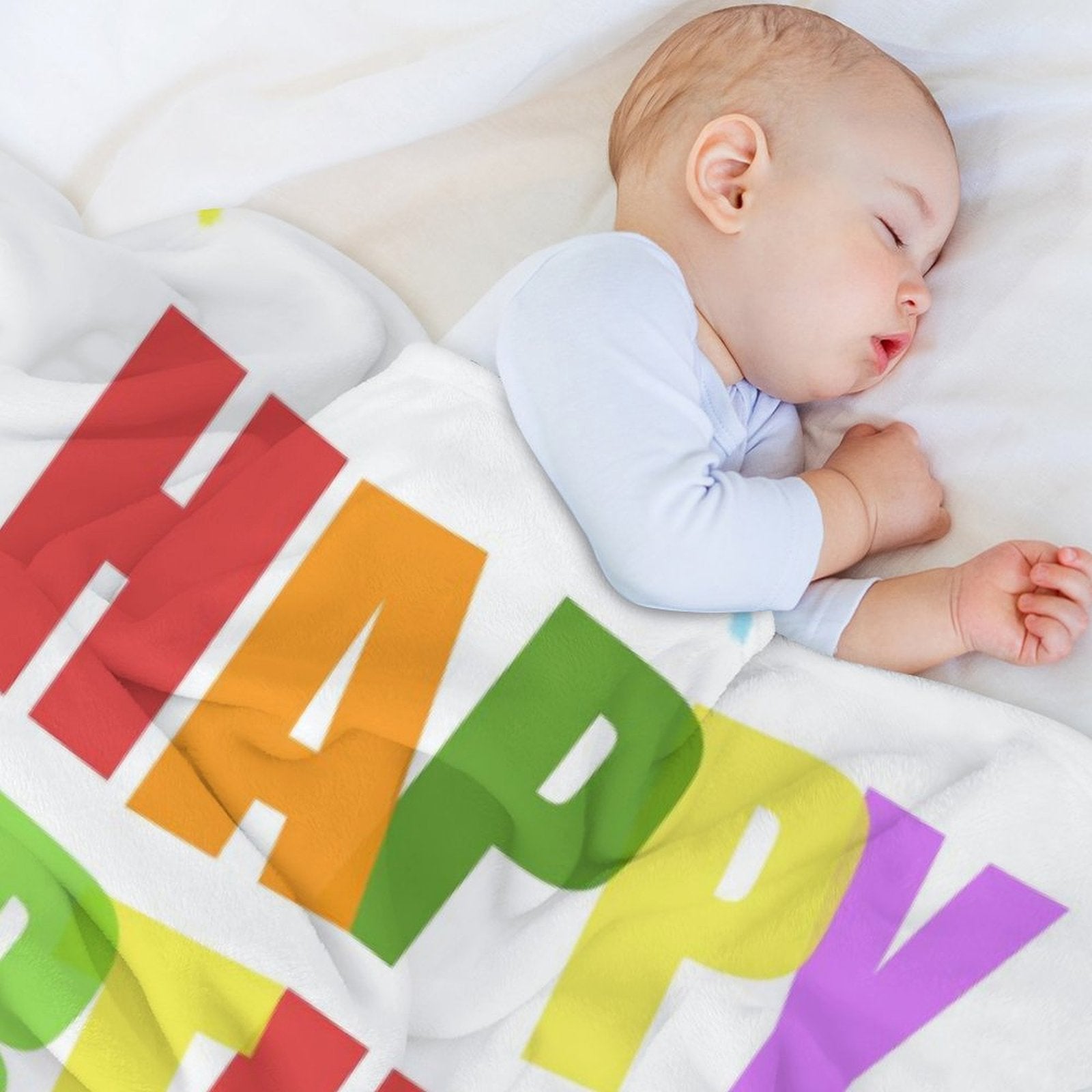 Custom Pet Photo Blanket Happy Birthday Blanket-WEPRINTME-6