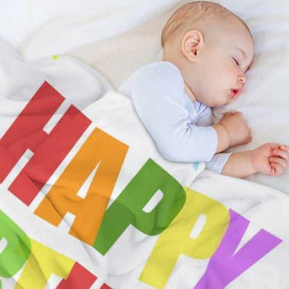 Custom Pet Photo Blanket Happy Birthday Blanket-WEPRINTME-6