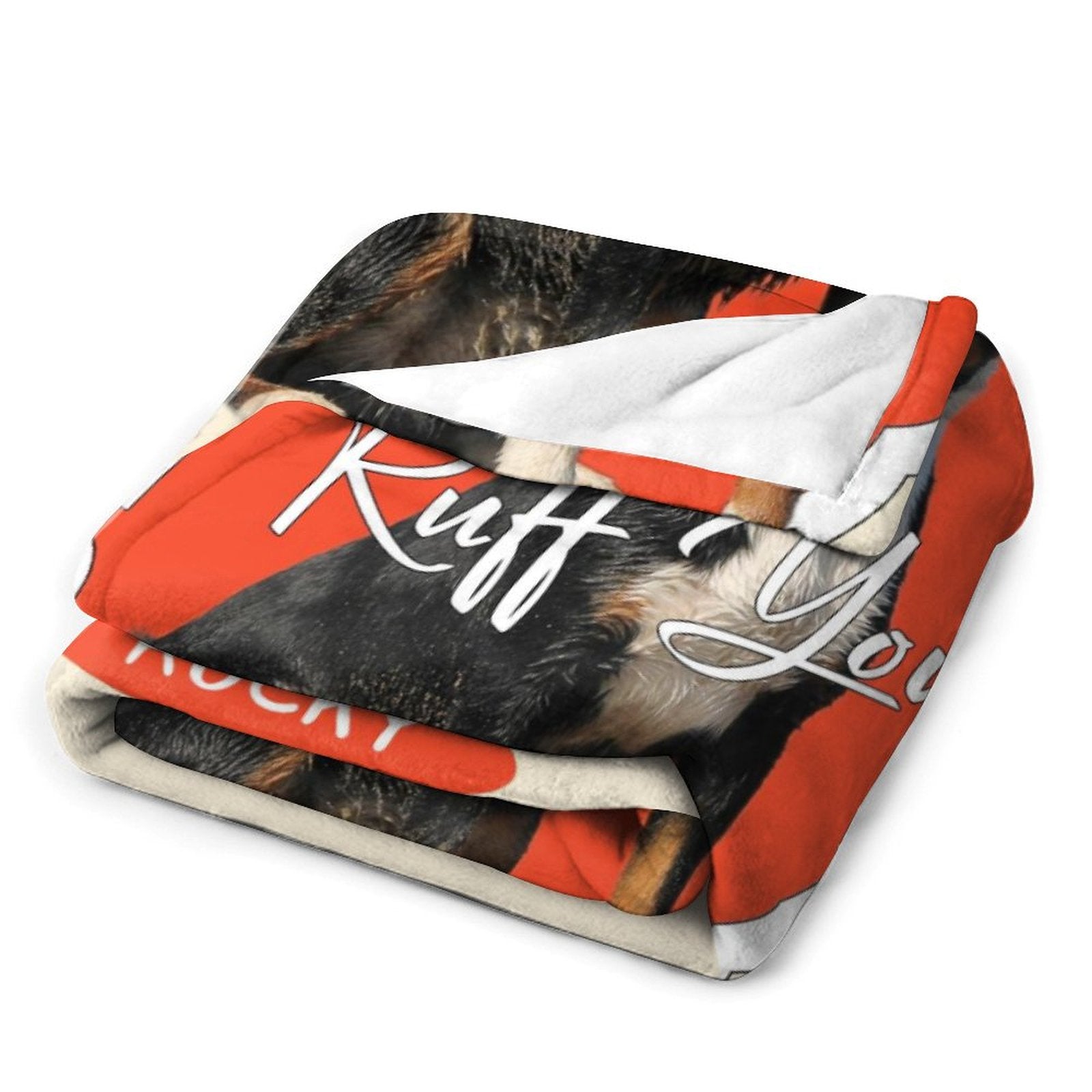 Custom Pet Photo Blanket I Ruff You Blanket-WEPRINTME-9