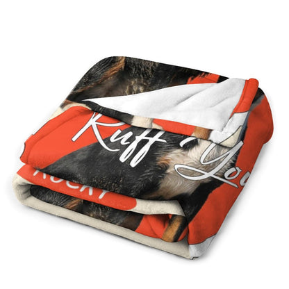 Custom Pet Photo Blanket I Ruff You Blanket-WEPRINTME-9