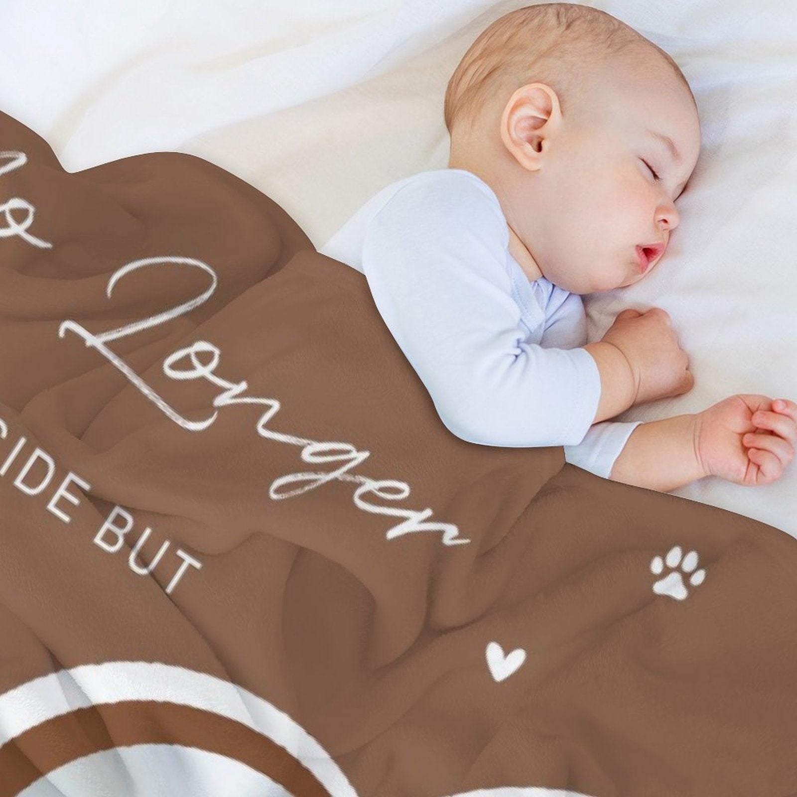 Custom Pet Photo Blanket No Longer Forever Blanket-WEPRINTME-6