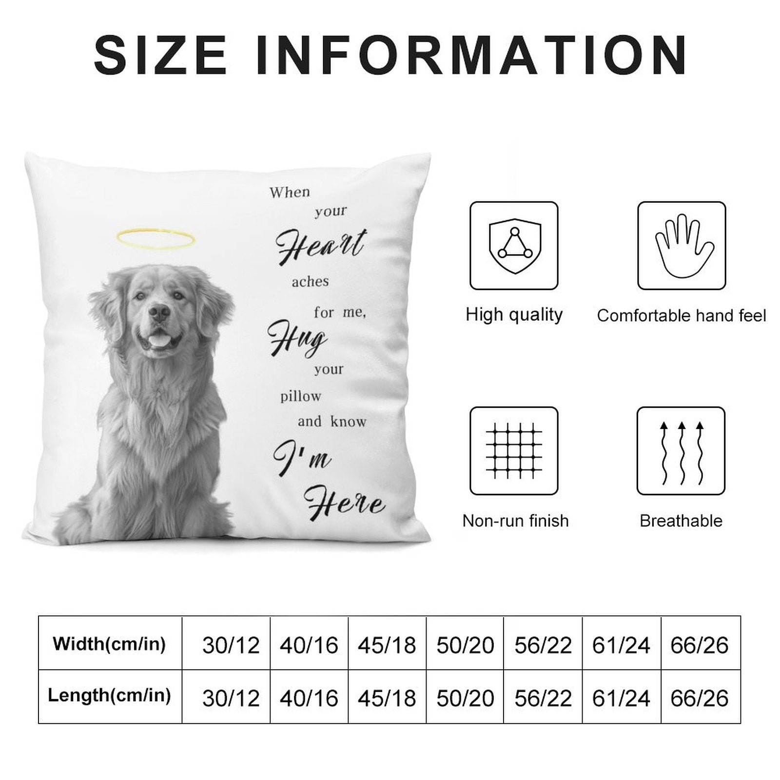 Custom Pet Photo Hug Pillow as Me Pillow Case-WEPRINTME-5