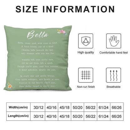 Custom Pet Photo Words to You Pillow Case-WEPRINTME-8