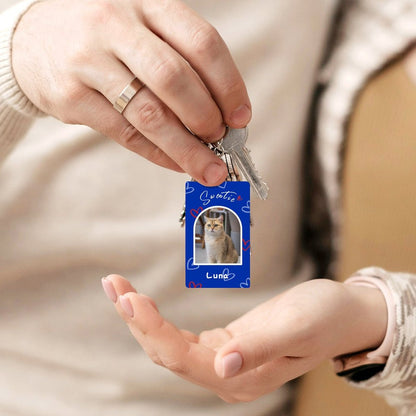 Custom Pet Sweetie Acrylic Keychain-WEPRINTME-7