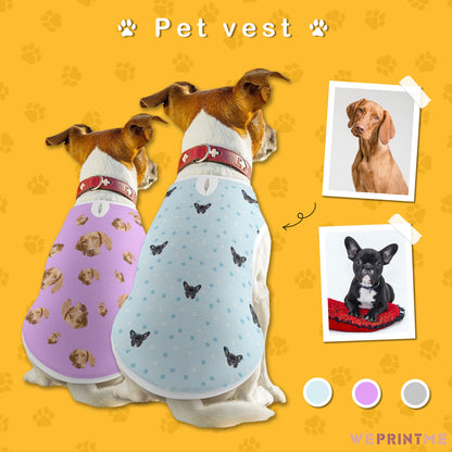 Custom Pet Face Pet Everywhere Vest-WEPRINTME-1