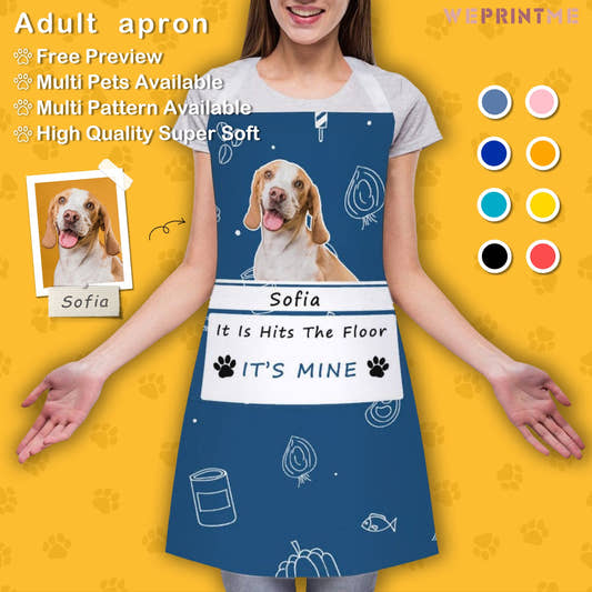 WePrintMeApronCustom Pet and Name It's Mine Apron