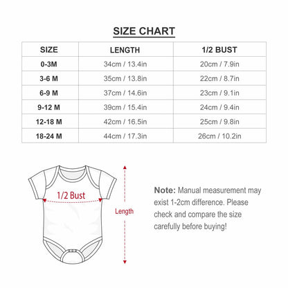 WEPRINTMEBaby SuitCustom Pet Face Baby Climbing Suit