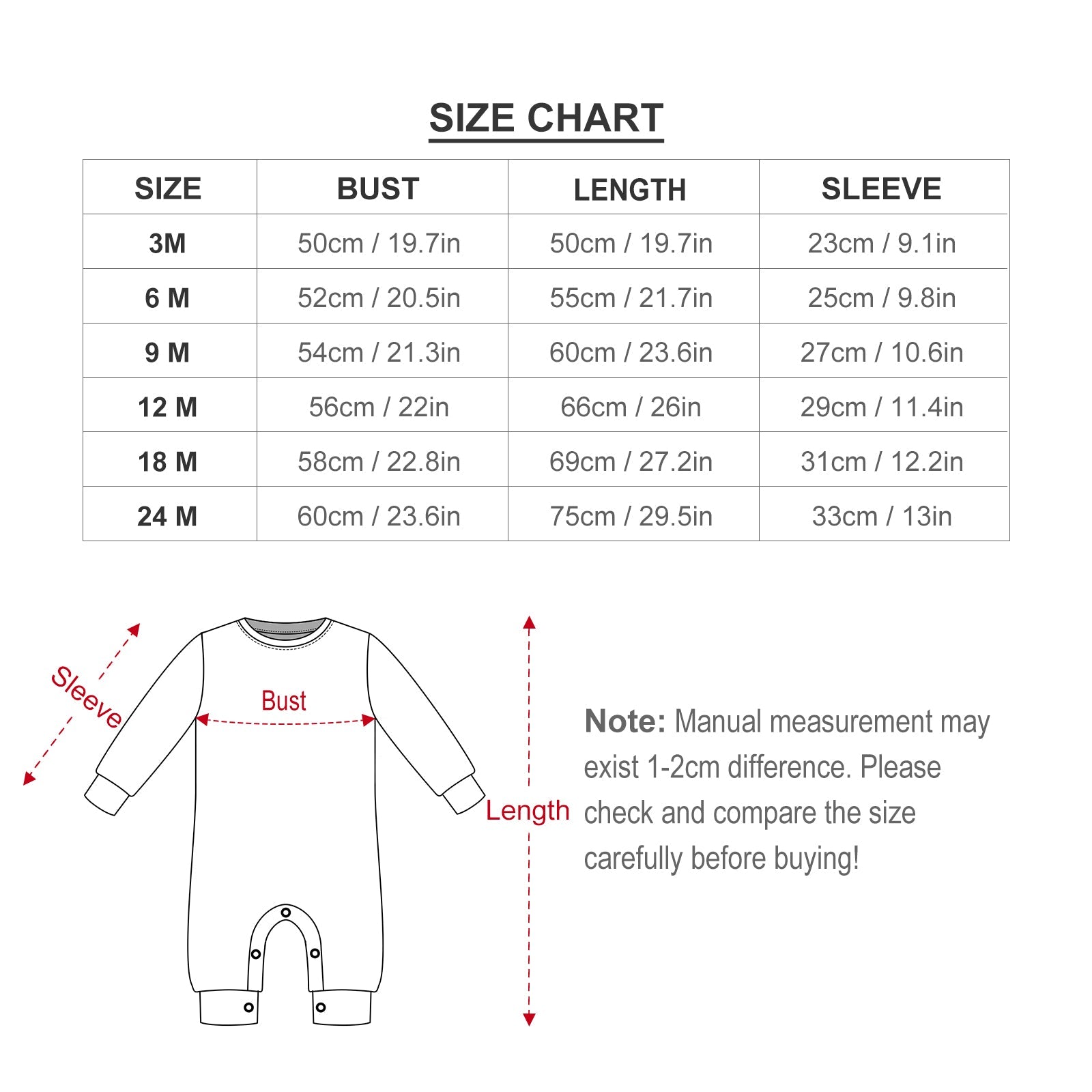 WEPRINTMEBaby SuitCustom Pet Face Baby Long Sleeve Romper