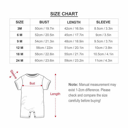 WEPRINTMEBaby SuitCustom Pet Face Lovely Baby Romper