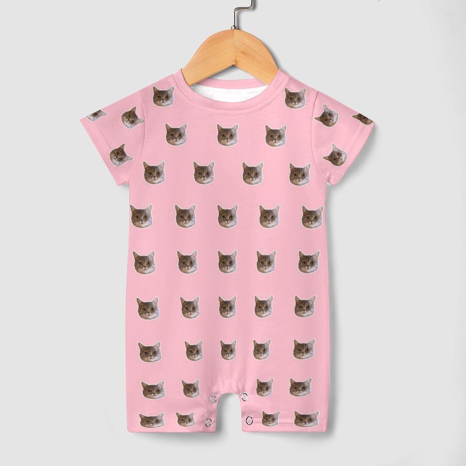 WEPRINTMEBaby SuitCustom Pet Face Lovely Baby Romper