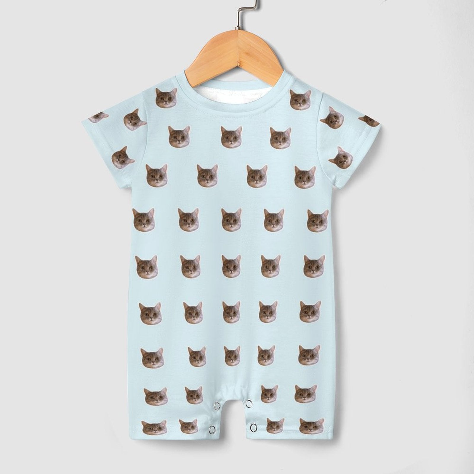 WEPRINTMEBaby SuitCustom Pet Face Lovely Baby Romper