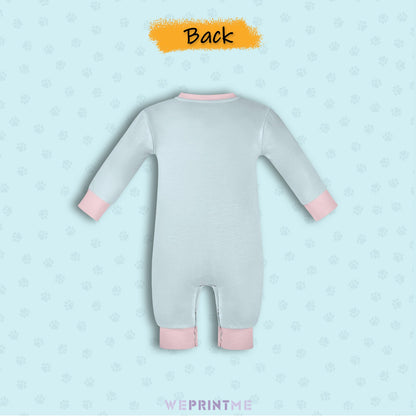 WEPRINTMEBaby SuitCustom Pet Face We are Family Long Sleeve Romper
