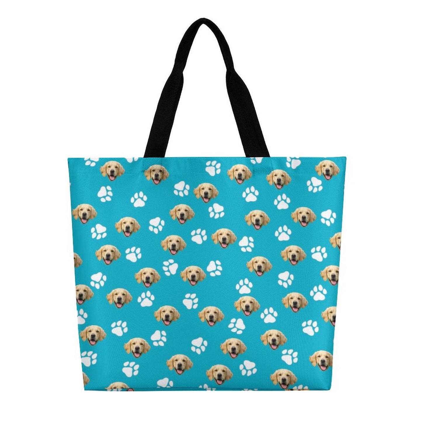 WEPRINTMEBagCustom Pet Face Large Shopping Bag