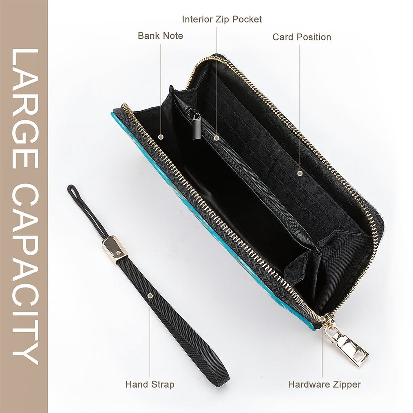 WEPRINTMEBagCustom Pet Face Long Handbag