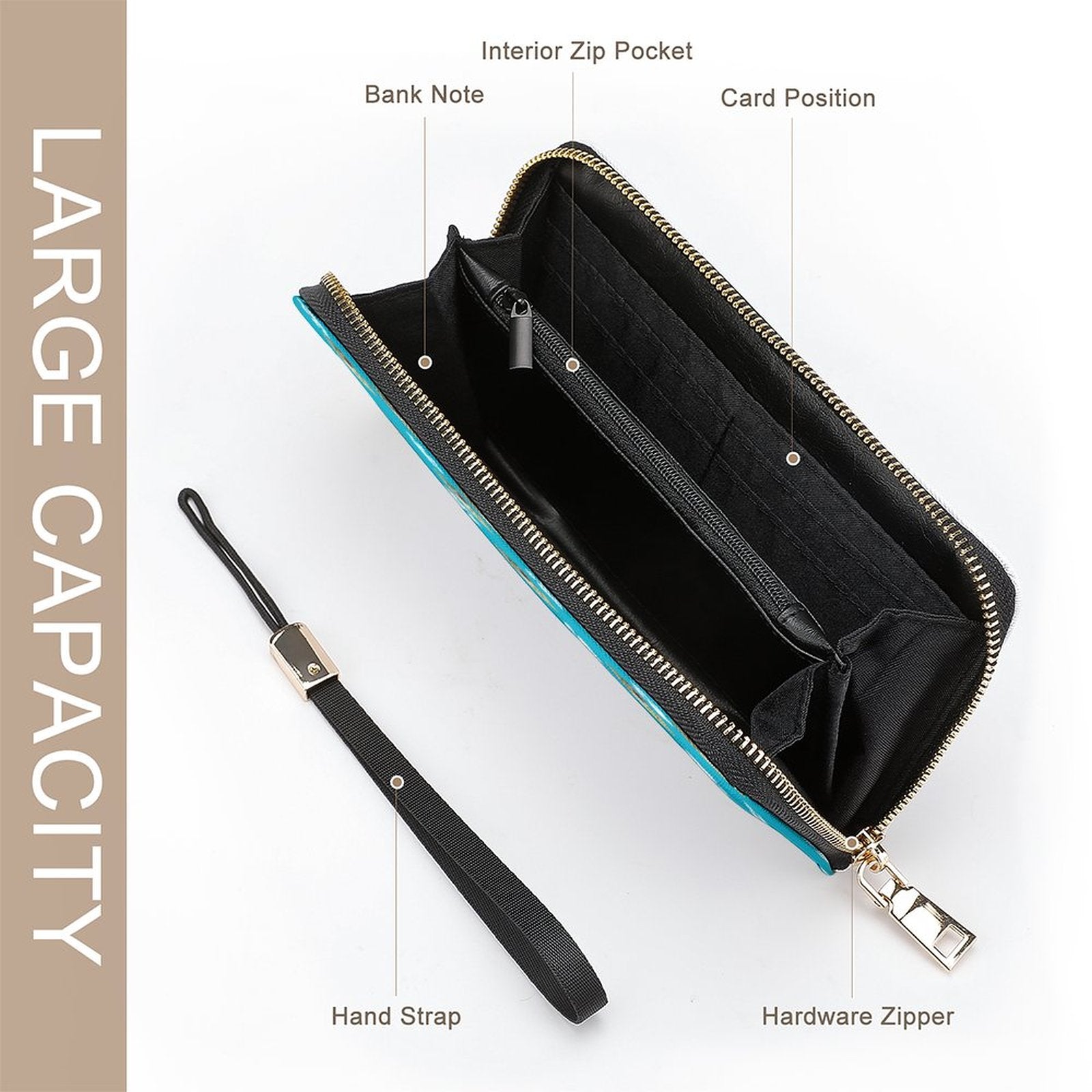 WEPRINTMEBagCustom Pet Face Long Handbag