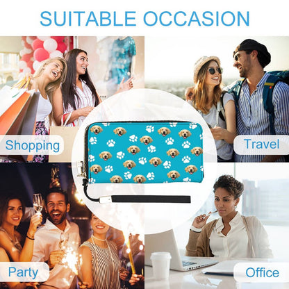 WEPRINTMEBagCustom Pet Face Long Handbag