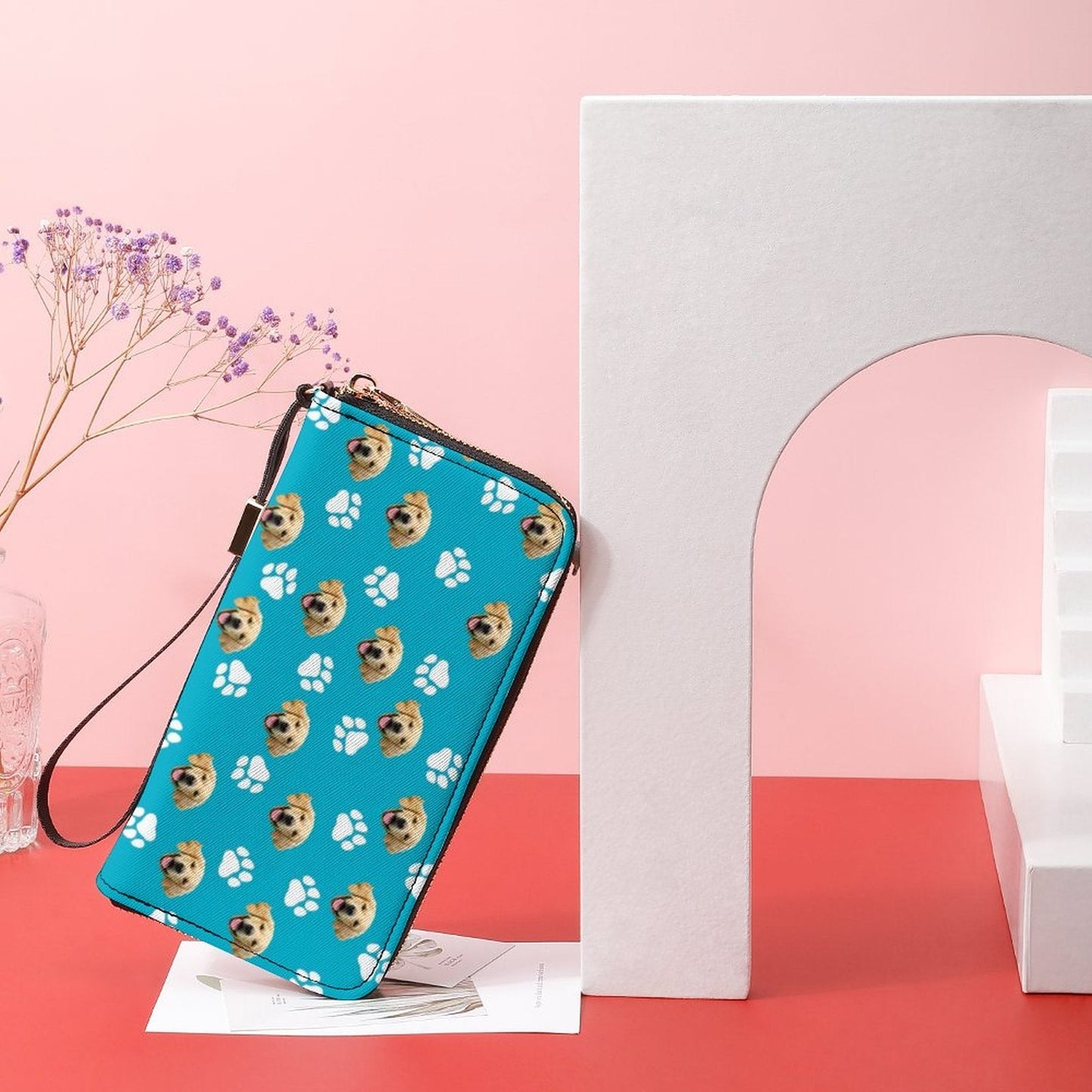 WEPRINTMEBagCustom Pet Face Long Handbag