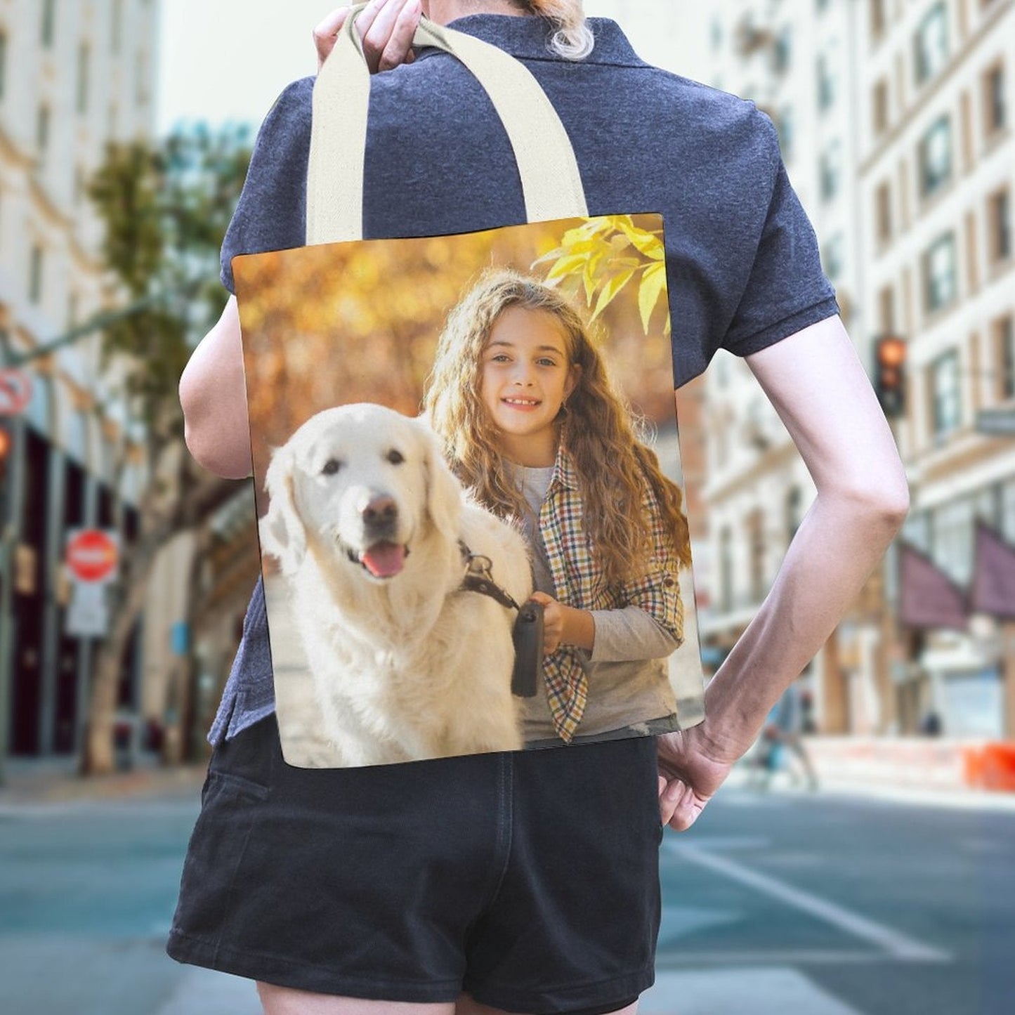 WEPRINTMEBagCustom Photo Canvas Tote Bag