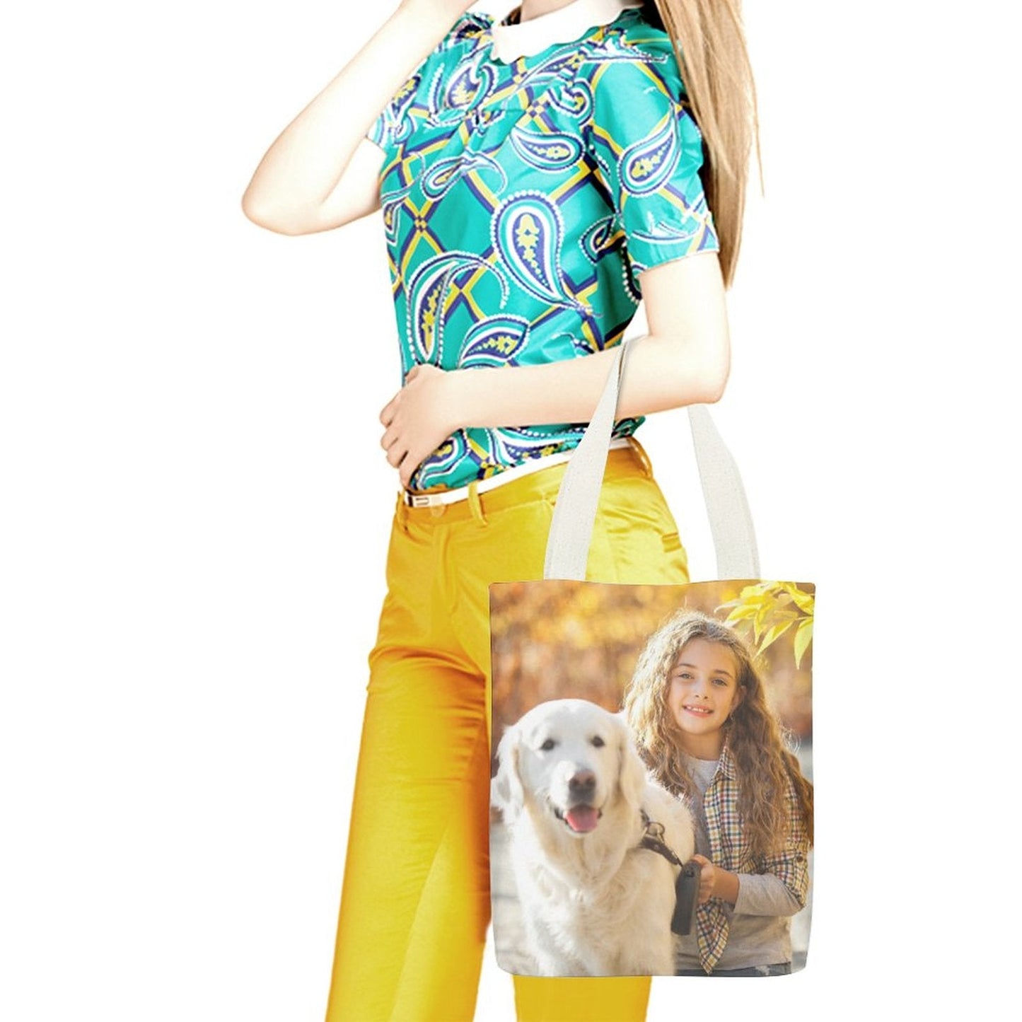 WEPRINTMEBagCustom Photo Canvas Tote Bag