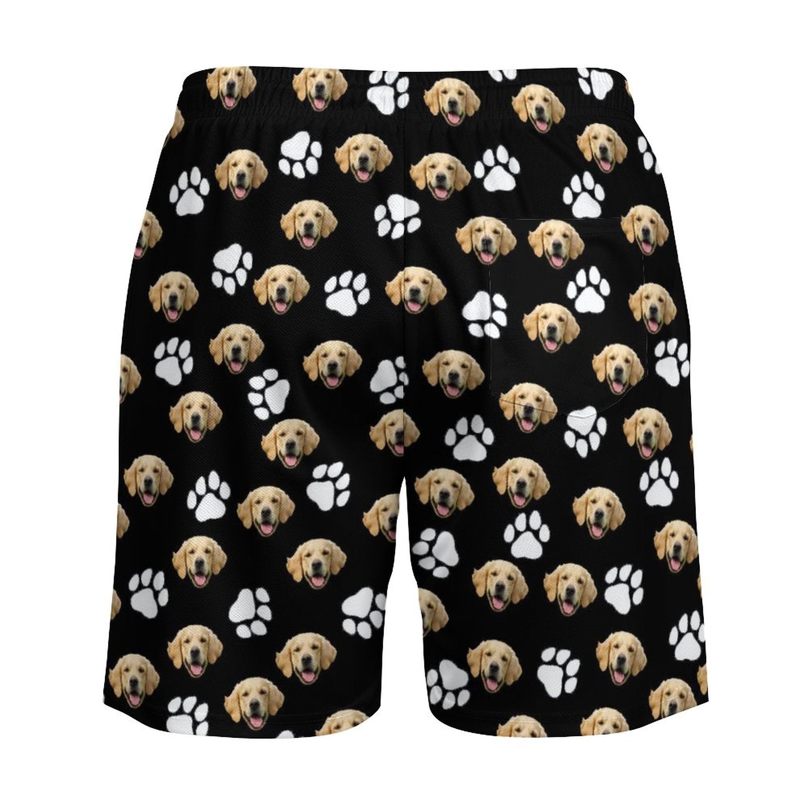 WEPRINTMEBeach ShortsCustom Pet Face Men's Beach Compression Liner Shorts