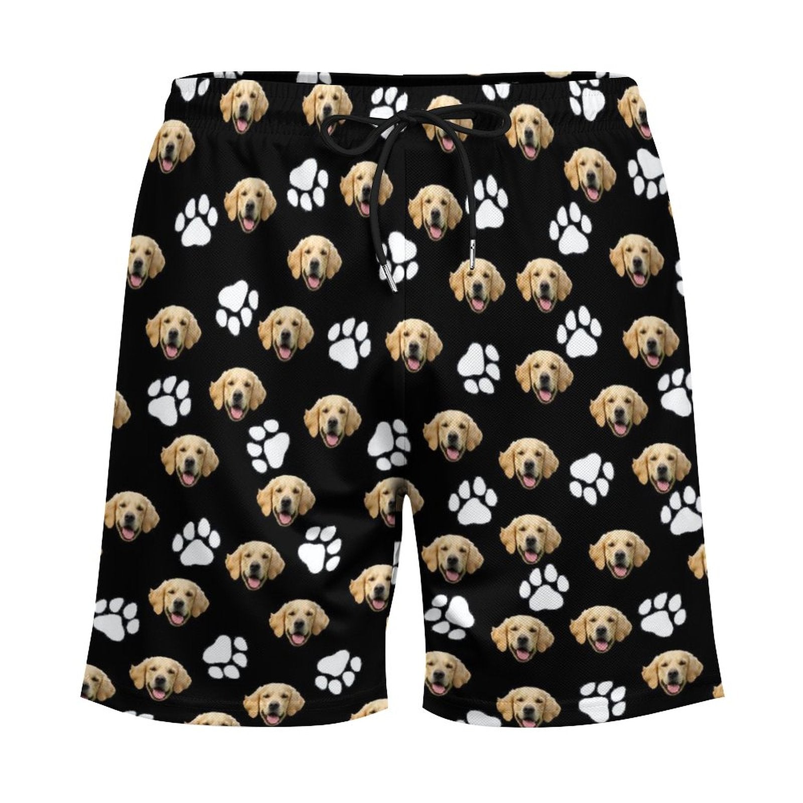 WEPRINTMEBeach ShortsCustom Pet Face Men's Beach Compression Liner Shorts
