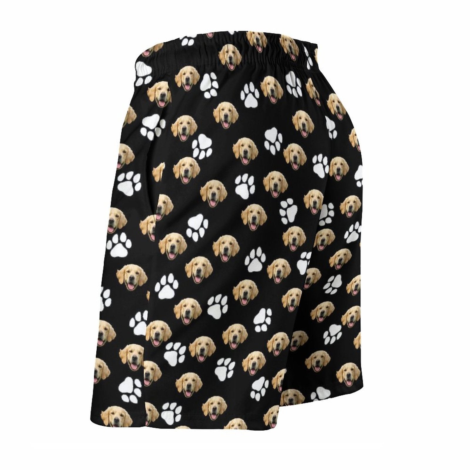WEPRINTMEBeach ShortsCustom Pet Face Men's Beach Shorts