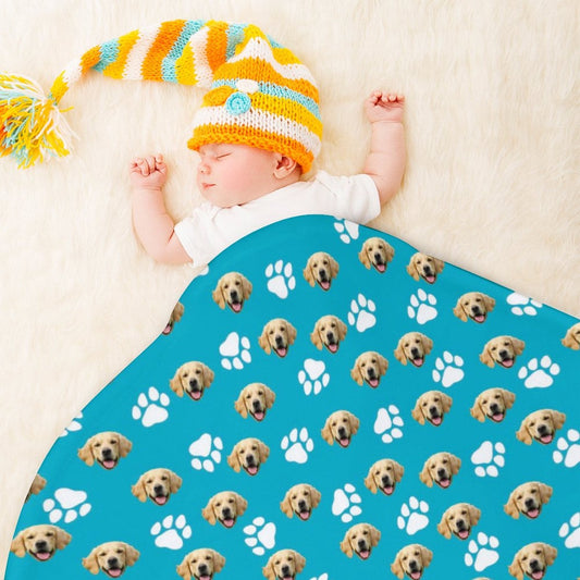 WEPRINTMEBlanketCustom Pet Face Baby's Blanket