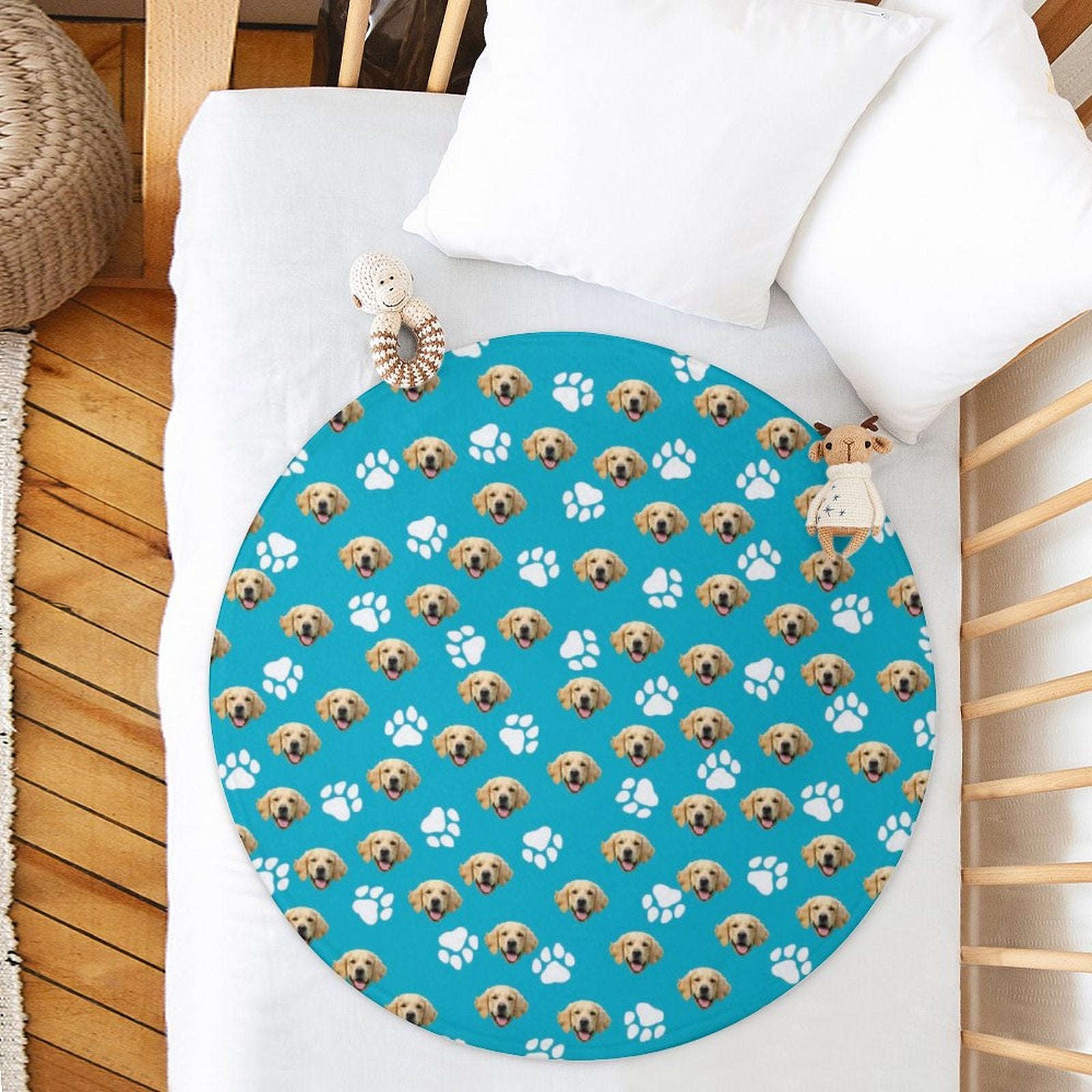 WEPRINTMEBlanketCustom Pet Face Baby's Blanket