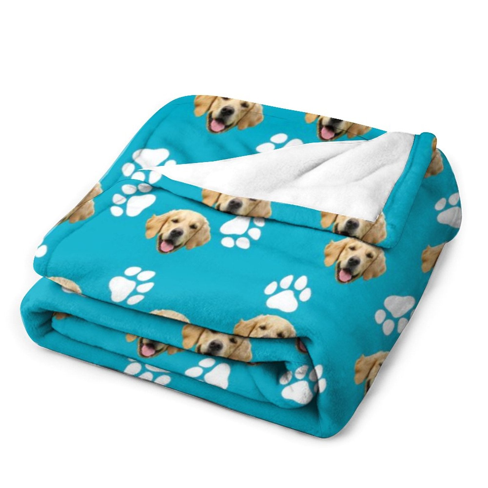 WEPRINTMEBlanketCustom Pet Face Fleece Blanket