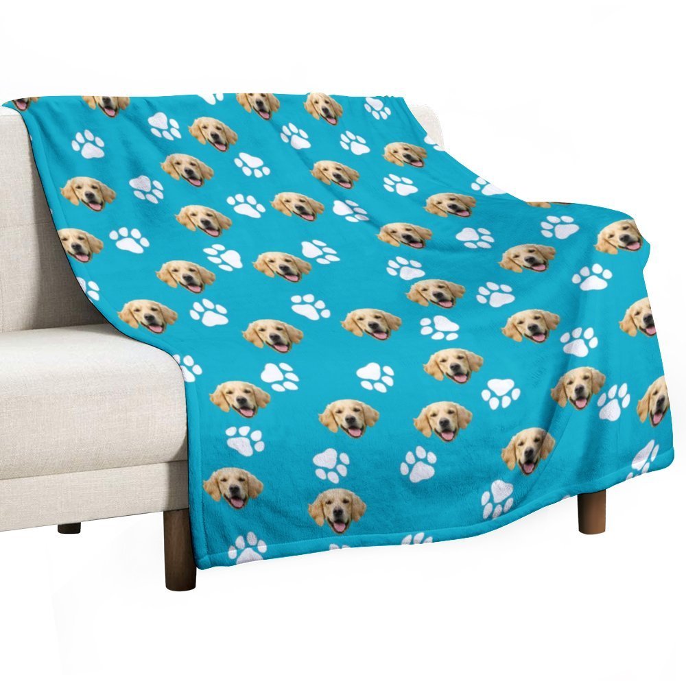 WEPRINTMEBlanketCustom Pet Face Fleece Blanket