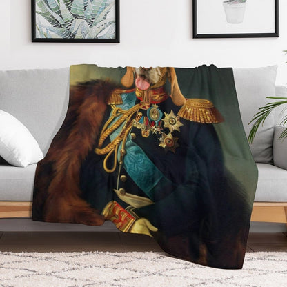 WEPRINTMEBlanketCustom Pet Face Mediaeval Fleece Blanket