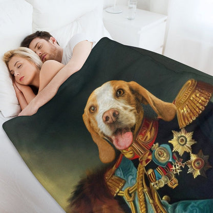 WEPRINTMEBlanketCustom Pet Face Mediaeval Fleece Blanket
