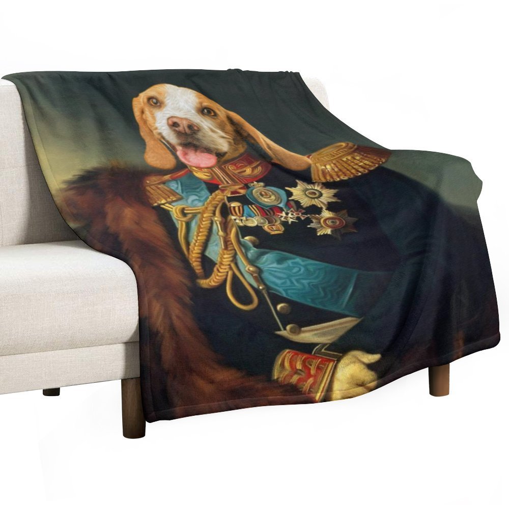 WEPRINTMEBlanketCustom Pet Face Mediaeval Fleece Blanket