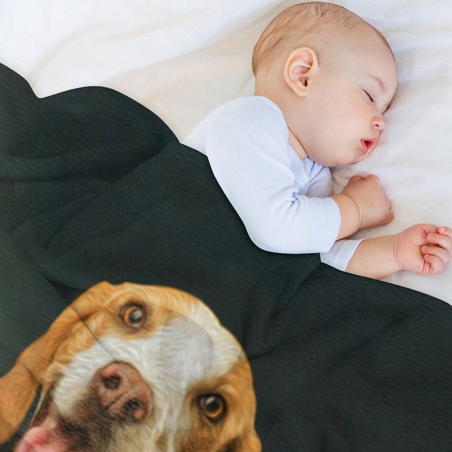 WEPRINTMEBlanketCustom Pet Face Mediaeval Fleece Blanket