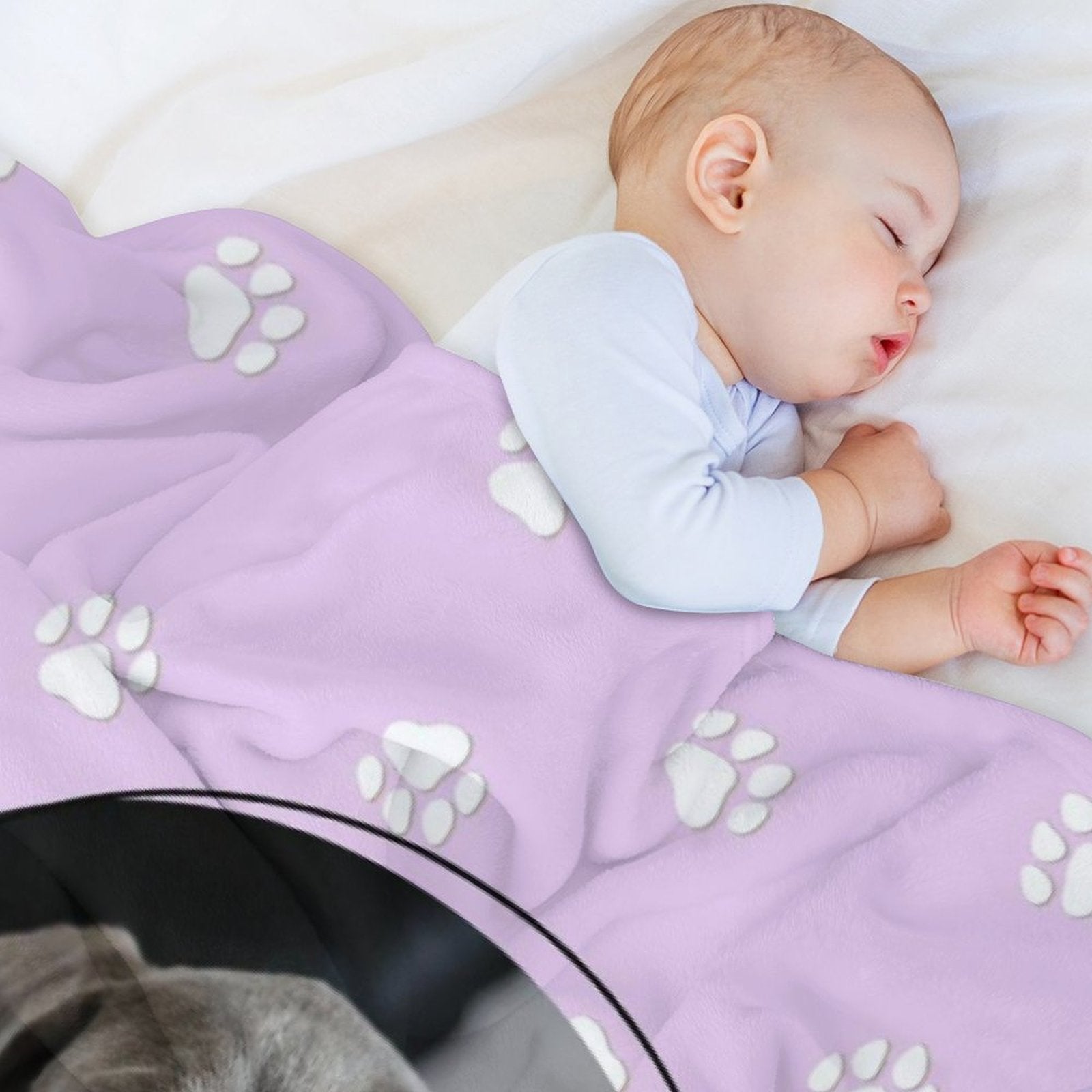 WEPRINTMEBlanketCustom Pet Photo and Name Fleece Blanket
